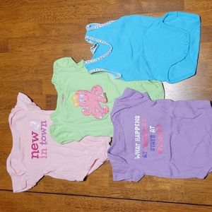 Girls 0-3 mo Onesie bundle